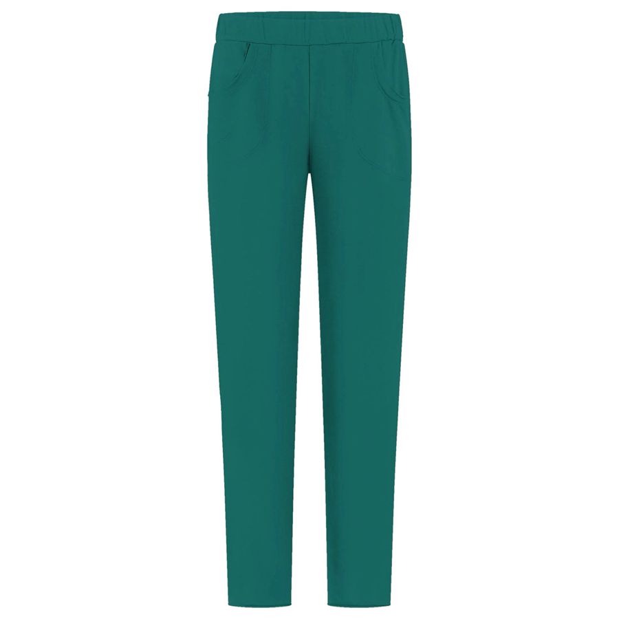 Pantaloni tuta slim fit in cotone stretch nero da donna Deha | D4252557623